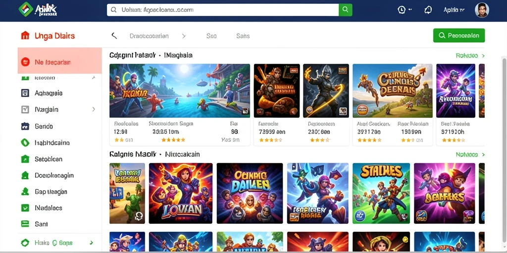 Tampilan utama aplikasi yang user-friendly.