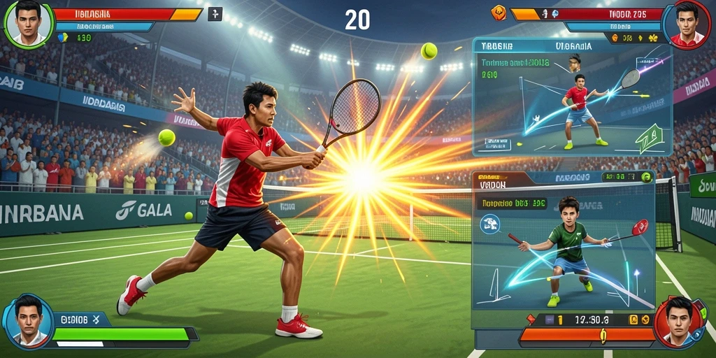 Screenshot menunjukkan tampilan grafis yang menakjubkan.