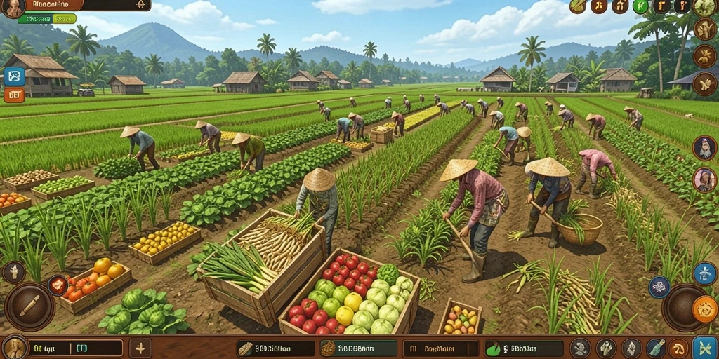 Antarmuka utama game CV777 yang menarik.
