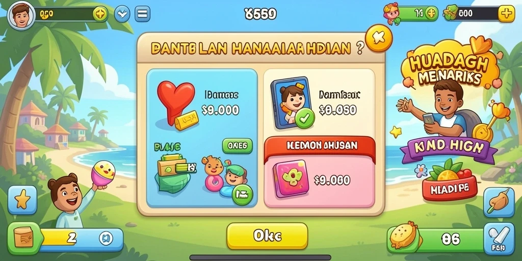Tampilan antarmuka yang menarik dan mudah digunakan.