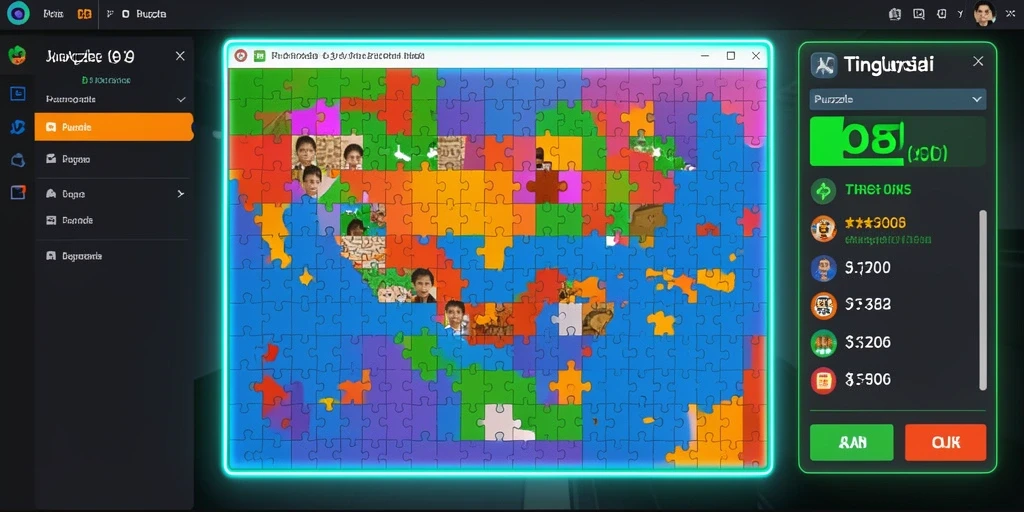 Screenshot menampilkan tampilan level permainan yang menarik.