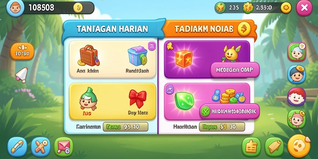 Tampilan antarmuka yang menarik dan mudah digunakan.