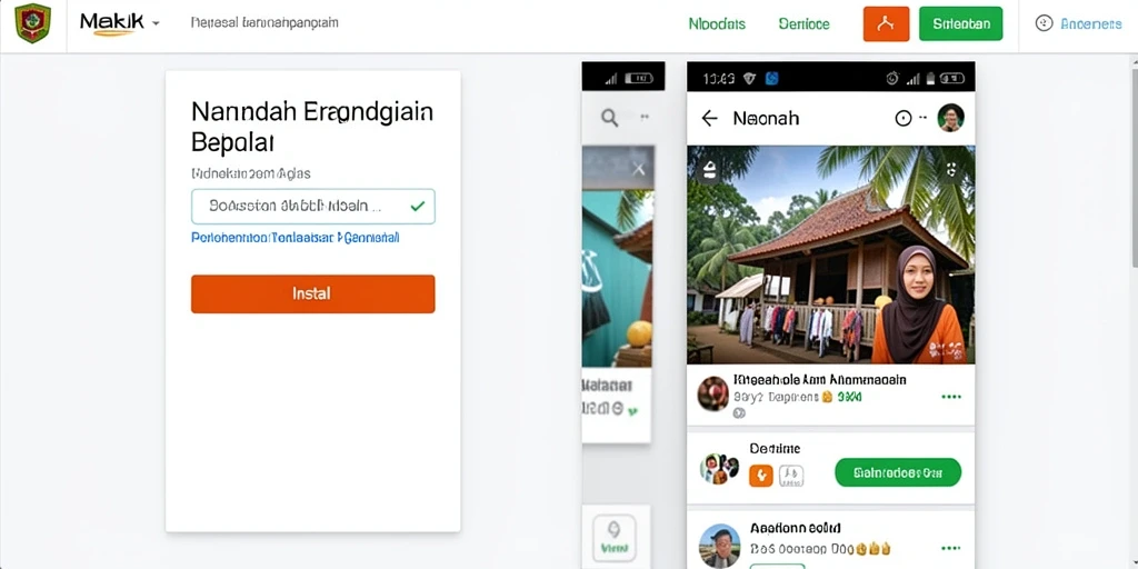 Tampilan antarmuka yang bersih dan mudah dinavigasi.