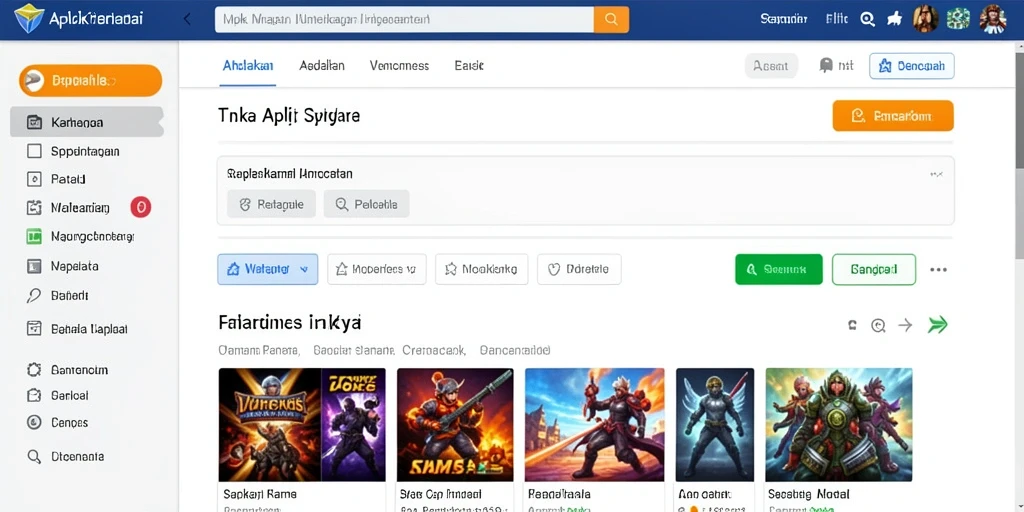 Tampilan antarmuka yang menarik dan intuitif.