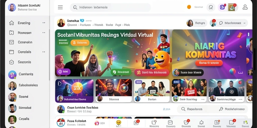 Tampilan antarmuka game yang sederhana dan mudah dinavigasi.