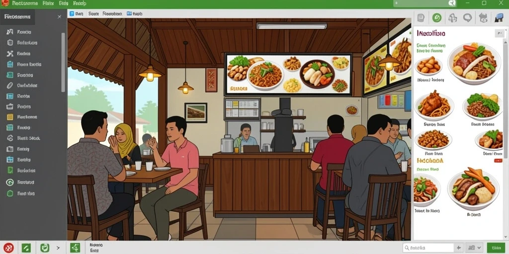 Tangkapan layar menunjukkan grafis yang luar biasa dari RATU123.