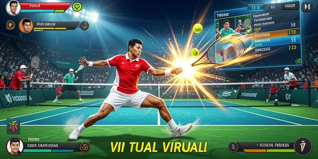 Screenshot menunjukkan tampilan antarmuka yang menarik.
