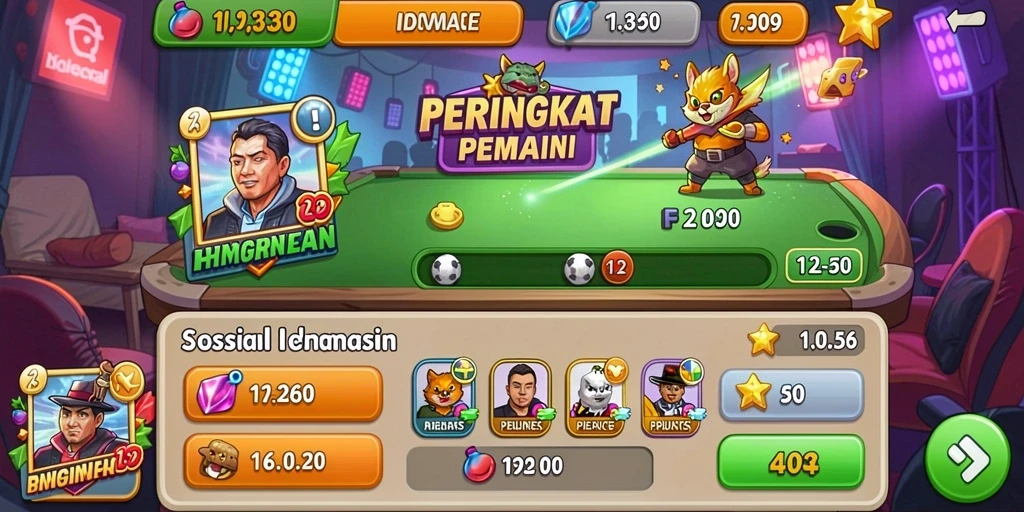 Tampilan awal yang menarik dan menawan.