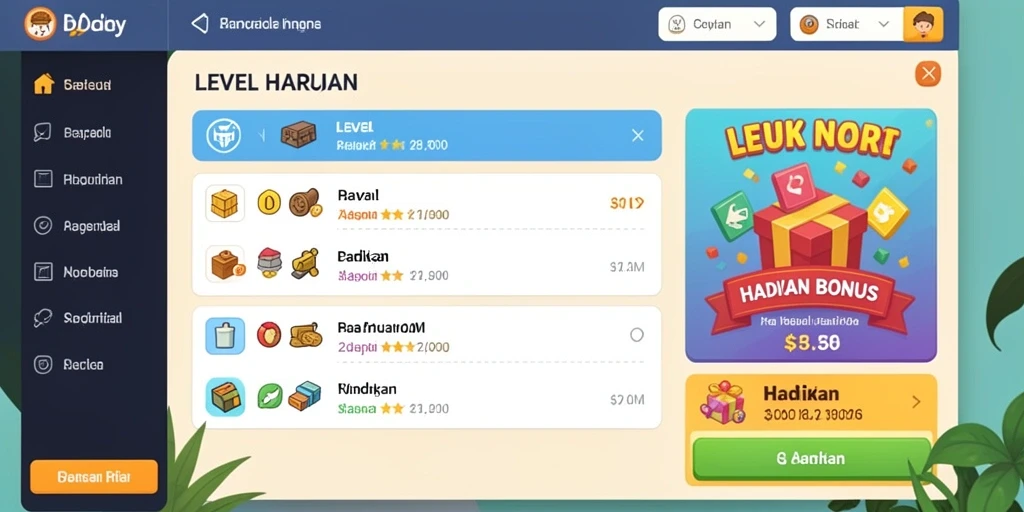 Tampilan antarmuka yang menarik dan ramah pengguna.