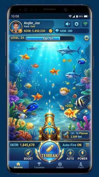 Galeri pratinjau visual luckymino build APK resmi terbaru